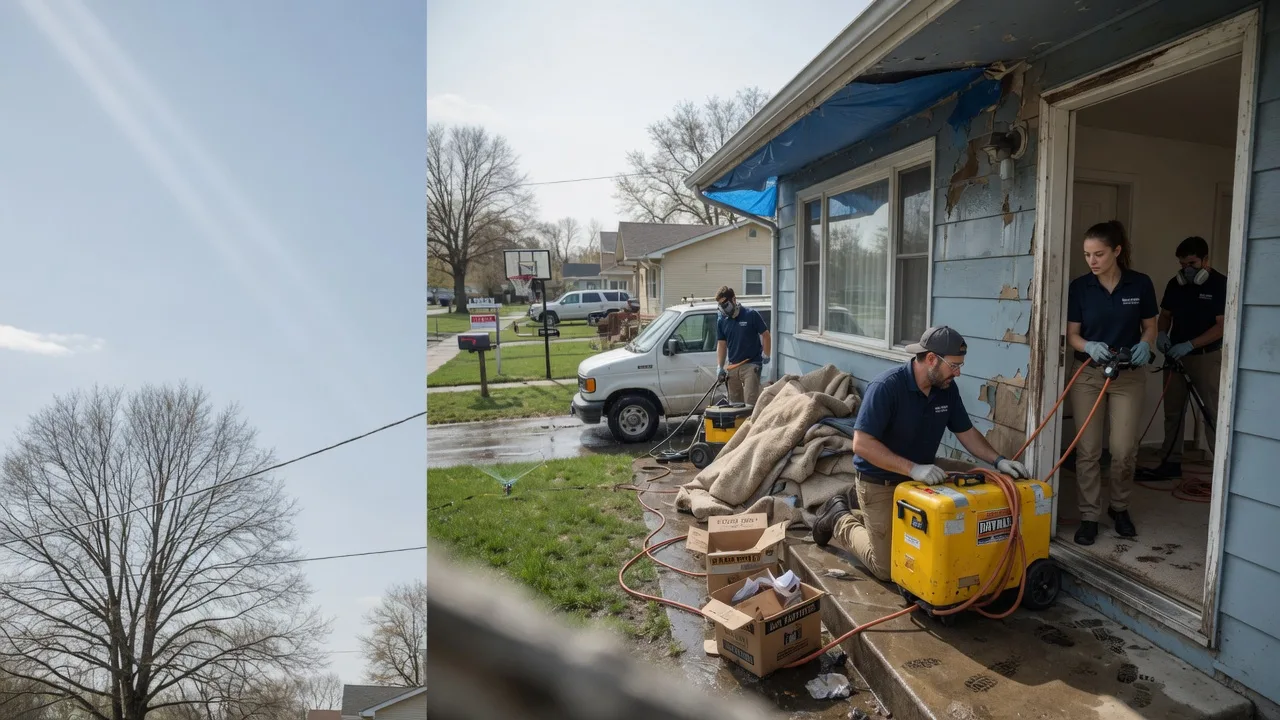 Basement Flood Cleanup in Martin, PA near me